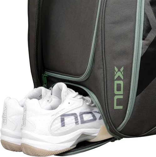 Vista 5 de Bolsa de pádel AT10 Competition Trolley Bolsa de pádel de alta capacidad para hombre Compartimento térmico NOX ThermoTech Mochila