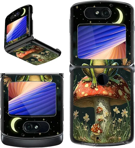 Vista 35 de Rossy Funda para Motorola RAZR 5G, para Moto RAZR 5G, funda delgada y ligera de policarbonato duro a prueba de golpes para Motorola Moto RAZR 5G