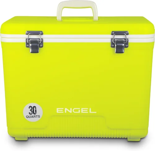 Vista 9 de Engel UC30 30qt a prueba de fugas, hermético, enfriador de caja de secado y caja de almuerzo rígida Azul