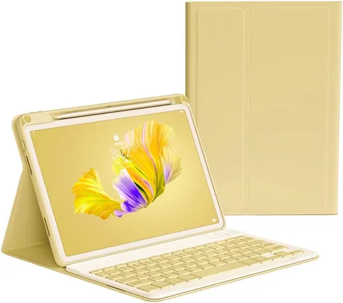 Vista 9 de Funda de teclado compatible con iPad de 9ª/8ª/7ª generación de 10.2 pulgadas 2021/2020/2019, iPad Air de 10.5 pulgadas de 3ª generación/iPad Pro