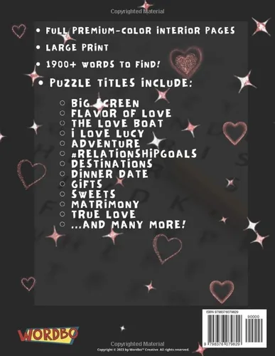 Vista 2 de I LOVE YOU MORE THAN PUZZLES WORD SEARCH FOR TEENS, ADULTS, AND SENIORS