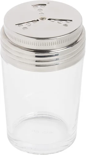 Vista 3 de Norpro Taza de cristal ajustable estilo pizzería pimientasalquesoespecias 5.25