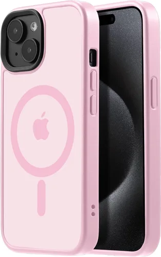 Vista 66 de Tigowos Funda magnética para iPhone 15, resistente a las caídas, sensación de piel mate, a prueba de golpes, ajuste delgado para iPhone 15, negro