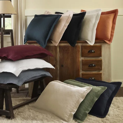 Vista 9 de Superior Colcha de Tejido de Cesta 100% Algodón con Fundas, Ropa de Cama Jacquard Matelassé de Algodón Premium para Todas las Estaciones, Cesta Negro