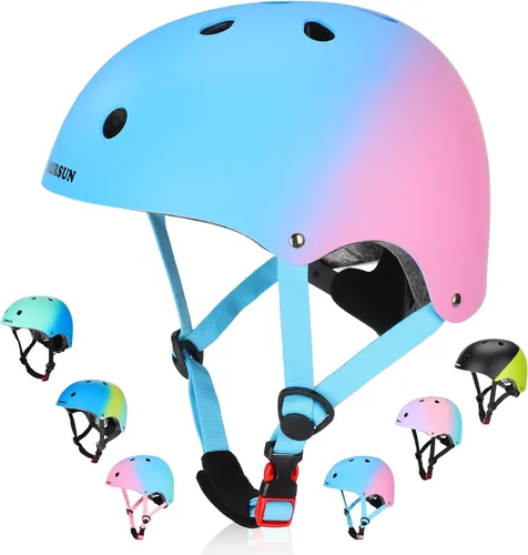 Vista 11 de Kids Helmet Toddler Bike Helmets for Ages 2-3-5-8-14 Years Kids Girls Boys Youth, Adjustable Multi-Sport Helmet for Skateboard Cycling Scooter