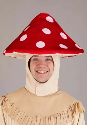 Vista 5 de Disfraz Adulto de Seta Toadstool Multicolor