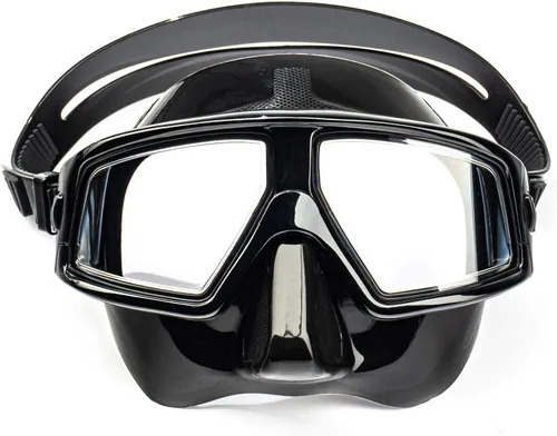 Vista 4 de Máscara de buceo apnea - Gafas de silicona de bajo volumen