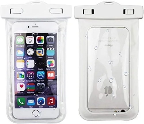 Vista 2 de SANOXY Impermeable Bolsa Subacuática Bolsa Seca Pack Funda Para Teléfonos Inteligentes 4.7" Negro