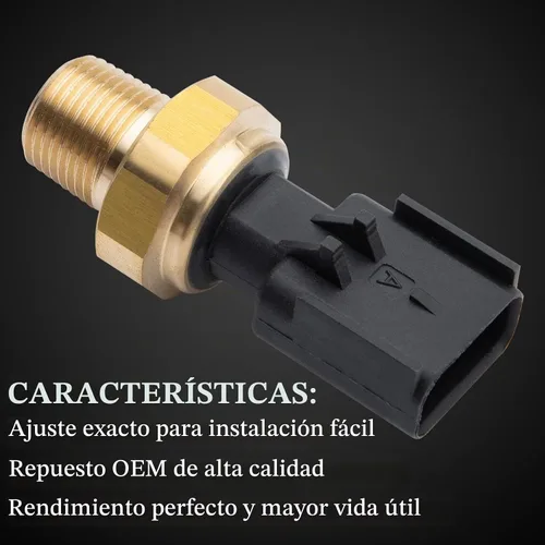 Vista 8 de Sensor de interruptor de presión de aceite del motor 68145662AB se adapta a