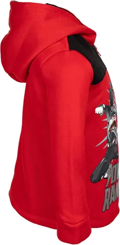 Vista 3 de Power Rangers Sudadera con capucha de media cremallera para niños pequeños a grandes