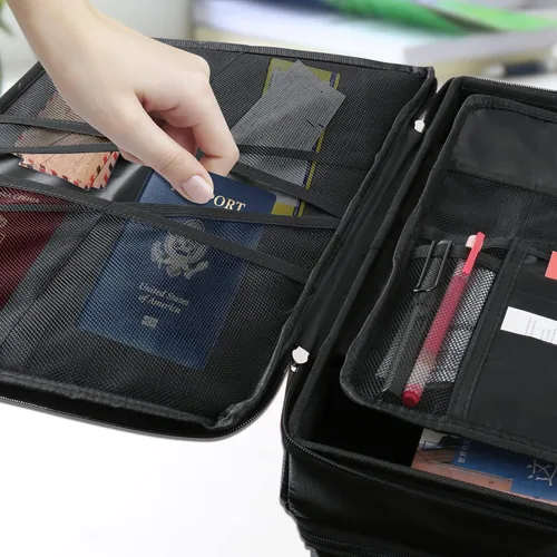 Vista 6 de RHM Caja incombustible del documento de 2 capas con la cerradura