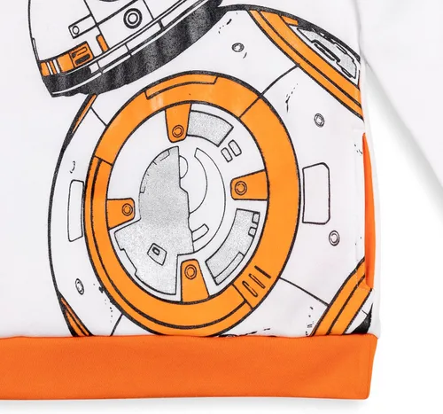 Vista 7 de STAR WARS R2-D2 C-3PO - Sudadera con capucha de forro polar para niños, color azul claro, Azulclaro