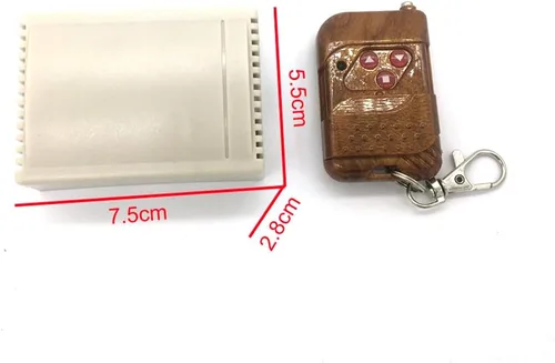 Vista 2 de Bringsmart Receptor controlador de CC de 3 vías 12V-24V 433MHz Control