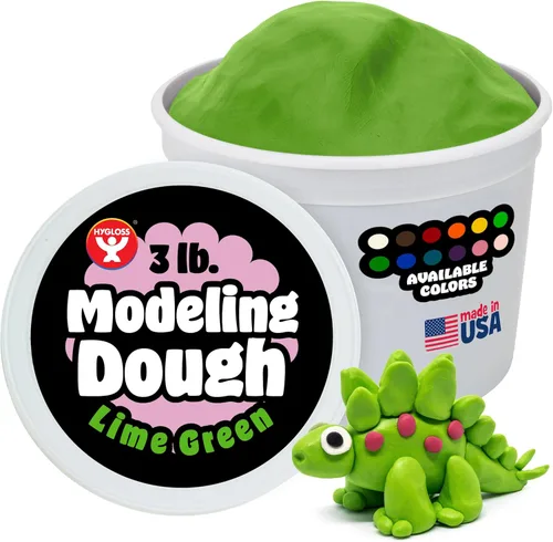 Vista 44 de Hygloss Masa de Modelado para Niños – Masa Sensorial Segura y No Tóxica para Artes y Manualidades – Tubo de 1.4 kg – Arcilla de Juego