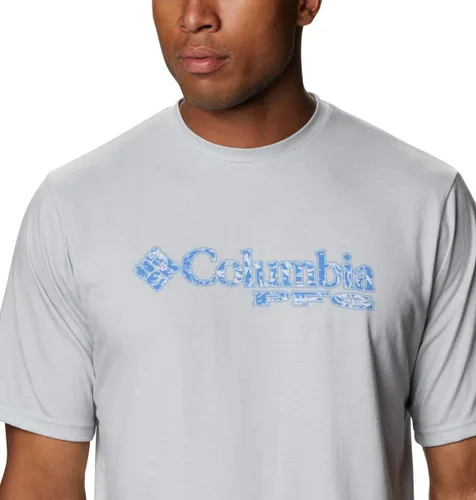 Vista 4 de Columbia Men's PFG Stacked Logo Graphic Ss