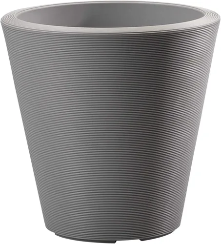 Vista 14 de Crescent Garden Madison Planter– Maceta resistente a la intemperie, doble pared para interiores y exteriores con orificio de drenaje, contenedor