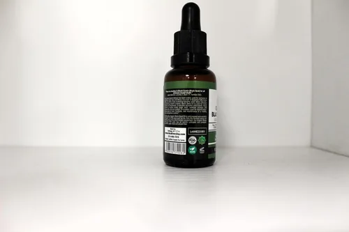 Vista 2 de HalalEveryDay - Aceite de semilla negra - 100% puro, prensado en frío- Orgánico- Nigella Sativa sin OMG - Timoquinona - Aceite de semillas de comino