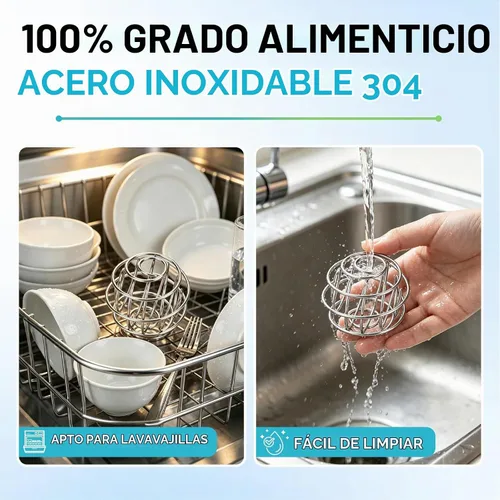 Vista 5 de 2 piezas de bolas agitadoras de acero inoxidable con batidor de alambre para mezclar proteínas, para vaso batidor mezclador (diámetro 1.2 pulgadas)