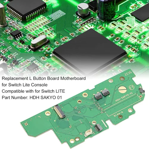 Vista 2 de SAKYO 01 Left L Side Motherboard for Lite Game Console Key Board Part