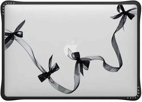 Vista 12 de CASETiFY Impact - Funda para MacBook Air de 13 pulgadas (M1/Intel) [esquinas de impacto acolchadas/resistente a los arañazos/agarre antideslizante]