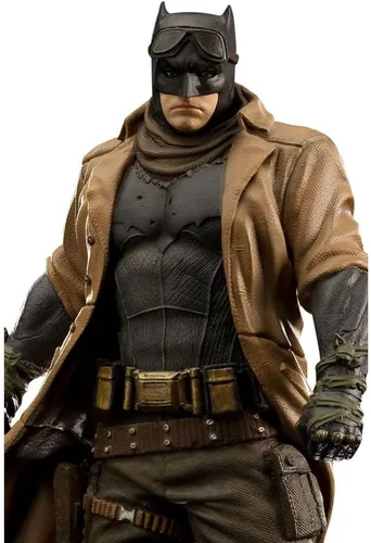 Vista 2 de Iron Studios 1:10 Knightmare Batman - Liga de la Justicia de Zack Snyder - Escala de Arte