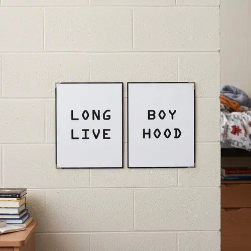 Vista 7 de LONG LIVE BOYHOOD - Póster decorativo para pared, letrero decorativo para habitación de niños y niñas, decoración moderna para dormitorio de niños