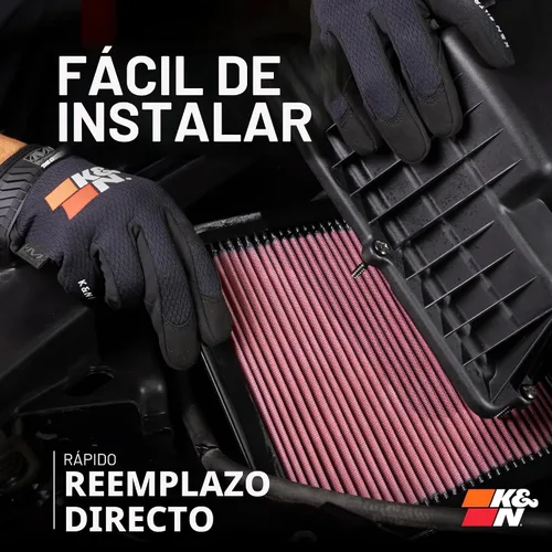 Vista 7 de K&N 33-2128 filtro de aire de repuesto de alto rendimiento