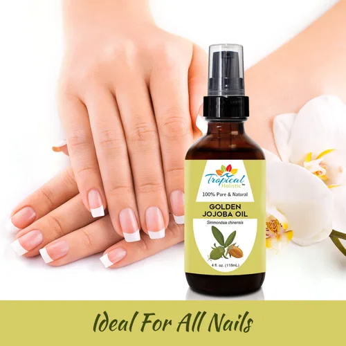Vista 7 de Tropical Holistic Aceite de jojoba de 4 onzas, natural, puro, prensado en frío, sin refinar, hidratante para piel, cuero cabelludo seco, cabello