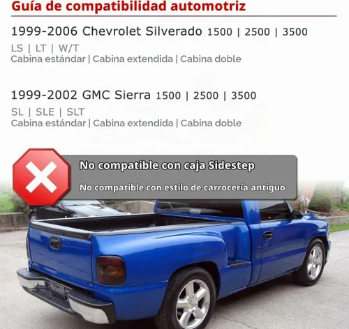 Vista 4 de Luces traseras Winjet para [1999 2000 2001 2002 2003 2004 2005 2006 Chevy Silverado 1500 2500 3500] [1999-2003 GMC Sierra] Juego de luces traseras