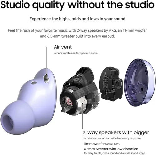 Vista 9 de SAMSUNG Galaxy Buds Pro R190, audífonos Bluetooth inalámbricos True Wireless, con cancelación de ruido (renovados)