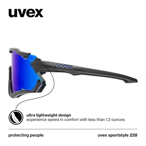Vista 5 de Uvex Uvex Sportstyle 228 - Gafas deportivas unisex (paquete de 1)