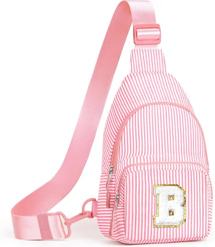 Vista 50 de YOOLIFE Regalos de Navidad para niñas adolescentes Bolso cruzado inicial con bandolera Bolso cruzado monograma para regalos de cumpleaños para niñas