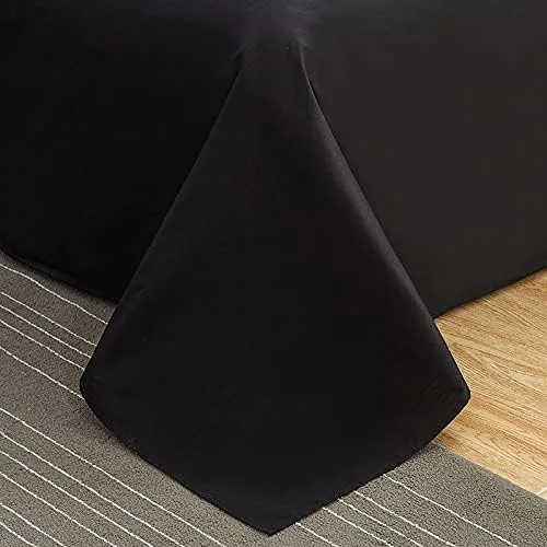 Vista 2 de WenBags Sábana plana ligera impermeable de 70 x 90 pulgadas, tamaño Queen, protector de colchón para cama y sofá, funda resistente al pelo