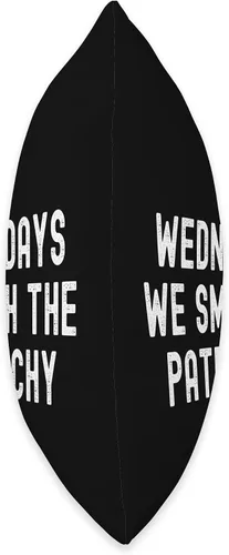 Vista 2 de On Wednesdays Tees On Wednesdays We Smash The Patriarchy - Almohada de 16 x 16 pulgadas, multicolor
