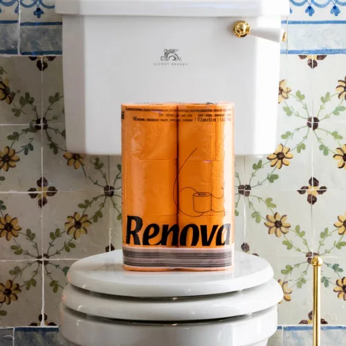 Vista 2 de Renova Rollos de papel higiénico de capas ultrasuaves