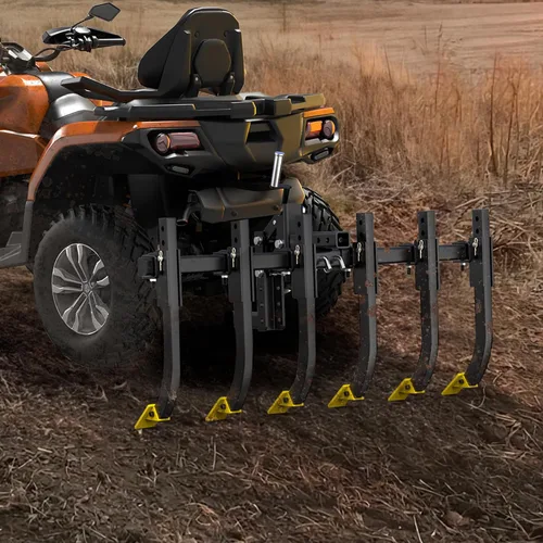 Vista 7 de YITAMOTOR Sistema de elevación de implementación manual de 1 punto de 50 pulgadas de ancho para ATV/UTV receptor de 2 pulgadas