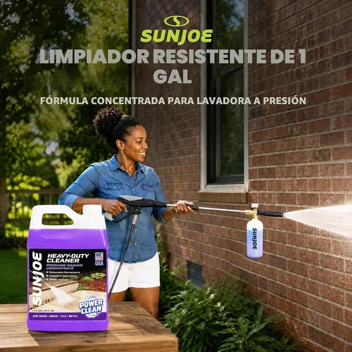 Vista 2 de Sun Joe SPX-APC1G, limpiador a presión multipropósito + desengrasante, 1 galón