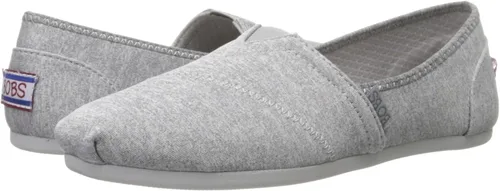 Vista 7 de BOBS de Skechers - mocasines sin agujetas y a la moda para mujer, de felpa, pantuflasmocasines