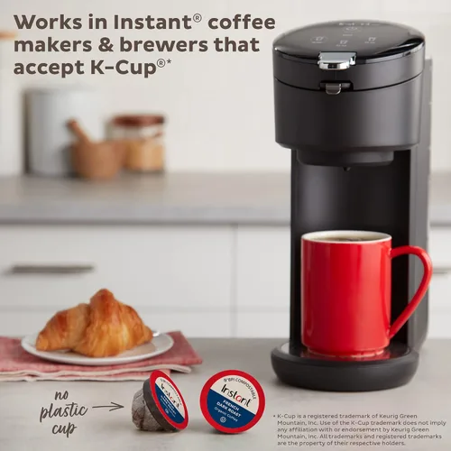 Vista 2 de Cápsulas de café compostables instantáneas, 30 cápsulas de café a base de plantas, de los fabricantes de Instant Pot, ecológicas, USDA Organic
