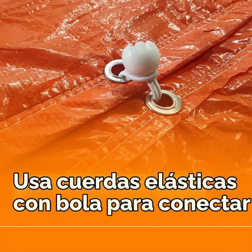 Vista 5 de Turtle Life Manta de curado de hormigón de 12 x 24 pies, construcción impermeable multiusos que aísla lonas resistentes con cuerdas elásticas