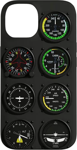 Vista 4 de Pilot Six Flight Instruments - Carcasa para iPhone 17