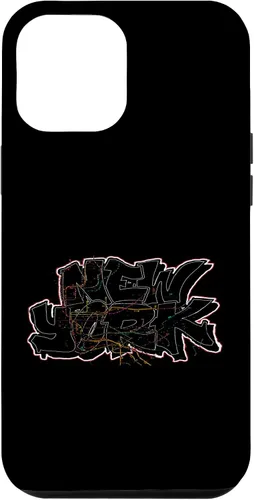 Vista 25 de Funda para iPhone 16 Graffiti New York y trenes