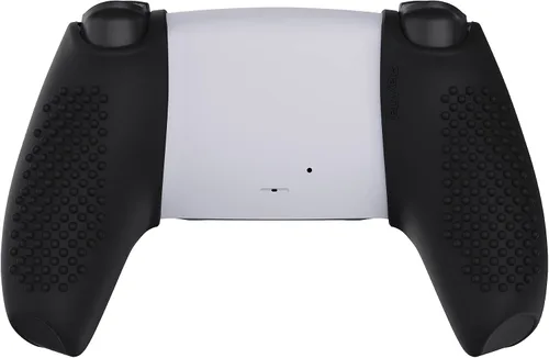 Vista 8 de PlayVital Funda de silicona ergonómica con tachuelas 3D para PS5 compatible con la estación de carga fundas protectoras de goma con 6 tapas