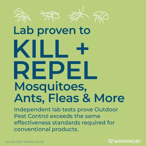 Vista 4 de Wondercide - EcoTreat - Spray para control de plagas para exteriores listo para usar con aceites esenciales naturales - repelente de mosquitos