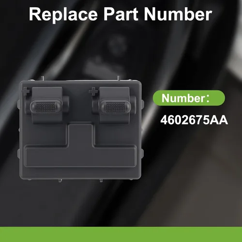 Vista 2 de 4602675AA Interruptor de ventana eléctrica de puerta delantera para Jeep Wrangler 2 puertas 2007 2008 2009 2010