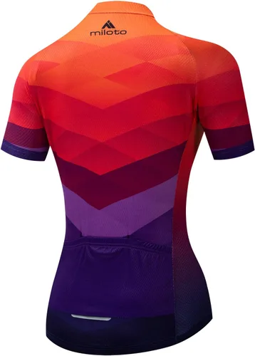 Vista 2 de Camisetas de ciclismo para mujer, camisetas de bicicleta, ropa de ciclismo para mujer 00005A