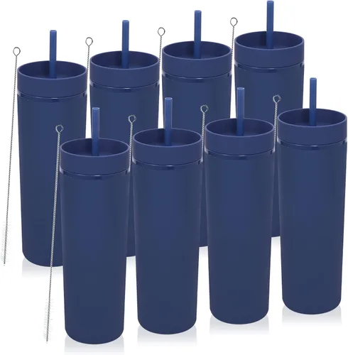 Vista 16 de Volhoply Vasos delgados de plástico de 20 onzas