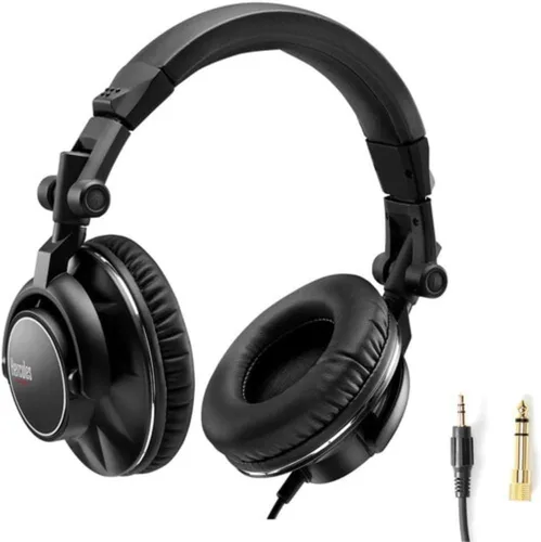 Vista 8 de Hercules DJControl Inpulse 500 Paquete de software de controlador DJ con auriculares cerrados Hercules HDP DJ60 para DJ, sobre la oreja