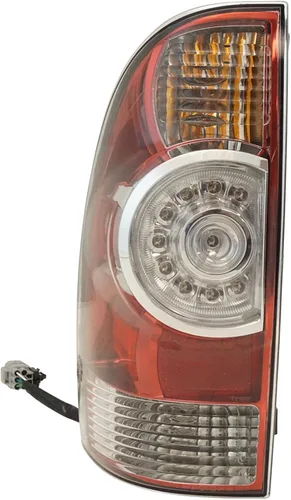 Vista 154 de Ensamble de luz trasera exterior TRQ para lado del conductor izquierdo trasero. Compatible con Toyota Corolla XLE 2020, 2021, 2022 y Toyota Corolla
