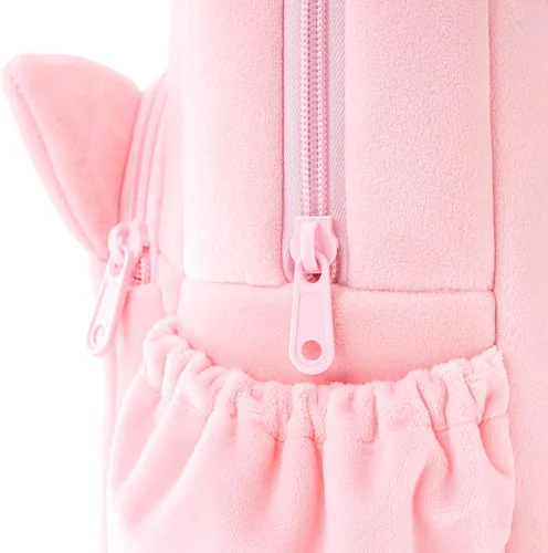 Vista 31 de Lazada Mochila para niños pequeños, juguetes de animales de peluche, mochila pequeña, color gris, 9.5 pulgadas